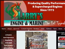 Tablet Screenshot of larrysengine.com